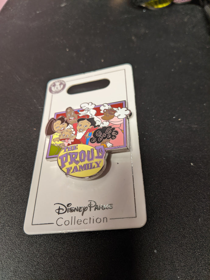 The Proud Family pin new on card