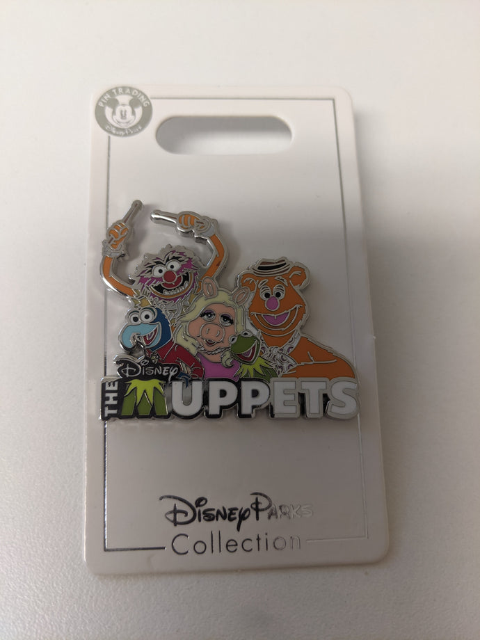 The Muppets with Animal Pin New on Card
