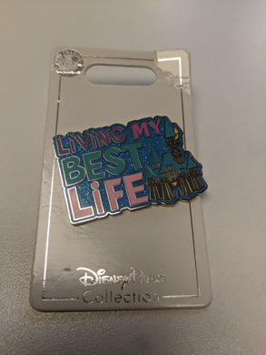 Living My Best Life Pin New on Card