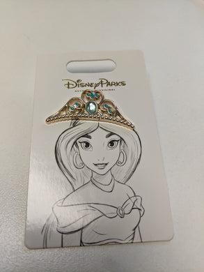 Jasmine Tiara Pin New on Card