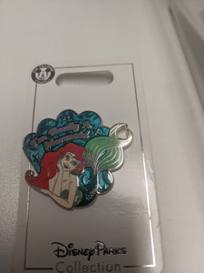 Ariel I'm Really a Mermaid Pin new on card