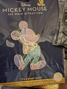 Mickey Main Attraction Small World Limited Release Pin