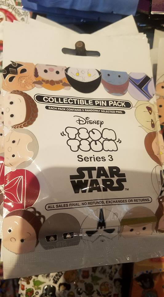 Star Wars Tsum Series 3 - 5 pin mystery bag